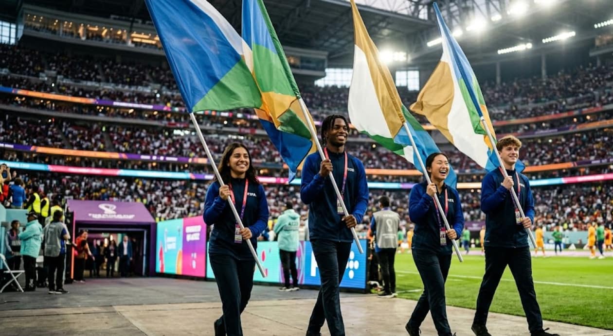 Houston Teens Become FIFA World Cup Flag Bearers Through Community Leadership Programs