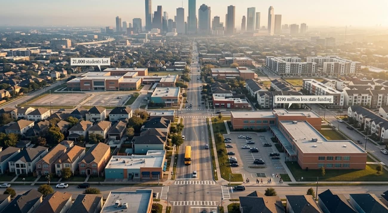Houston ISD’s Takeover Comes With High Costs and a Major Enrollment Decline