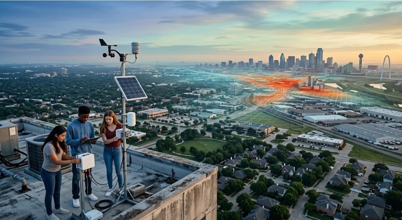 Plano Teen Builds AI Model to Map Air Quality and Trains 300 Youth Ambassadors