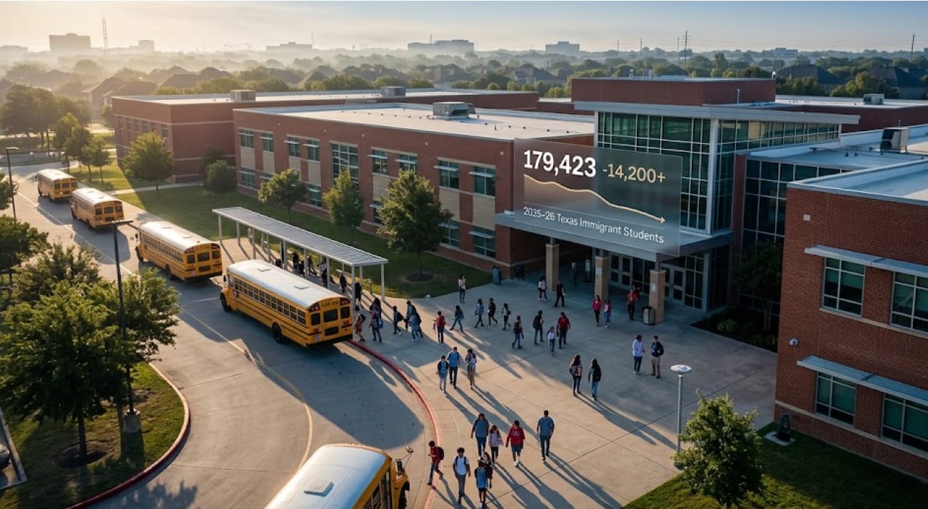 Texas Schools Lost 14,200 Immigrant Students in One Year