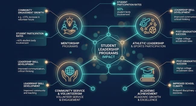 Data and Impact Visualization of Student Leadership