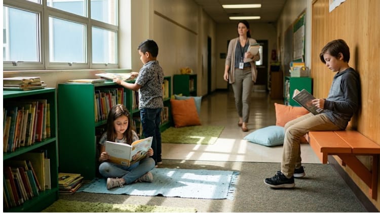 Reading Became Part Of The School Environment