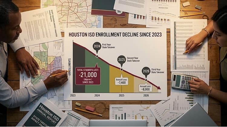 Houston ISD Has Lost 21,000 Students Since The Takeover